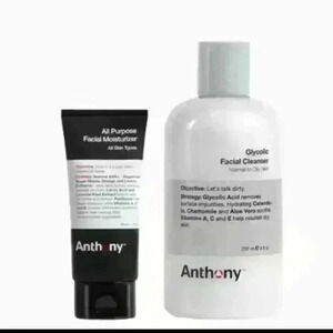 Anthony.  An all-purpose moisturizer and glycolic acid cleanser duo.